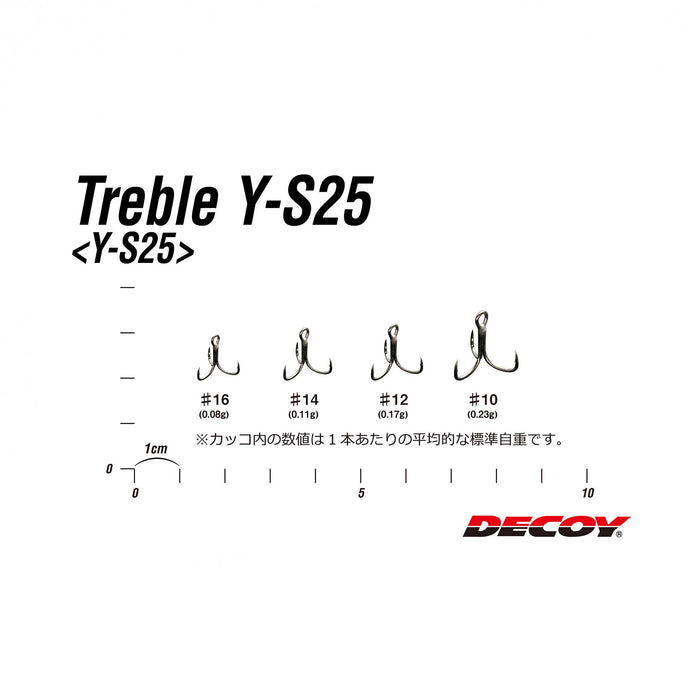 Decoy Trekrok Treble Y-S25 #12