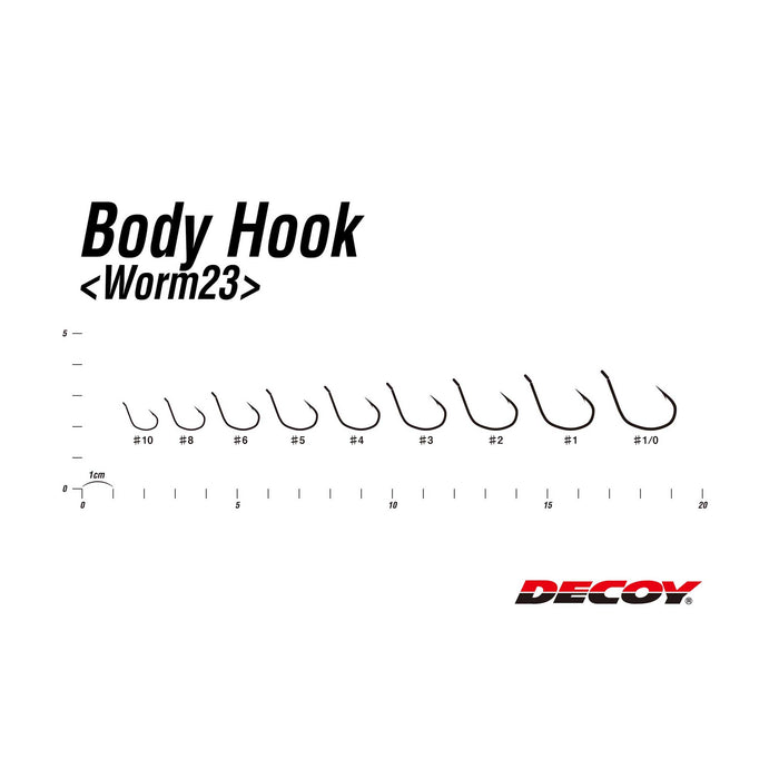 Worm23 Body Hook #10